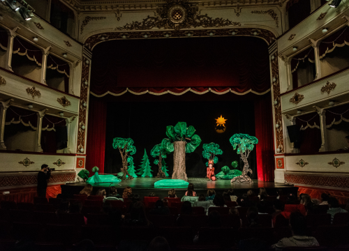 Fotografija 9 - Šibensko kazalište ima novu predstavu za djecu: 'Ovo je nastavak avantura zeke i vjeverice'