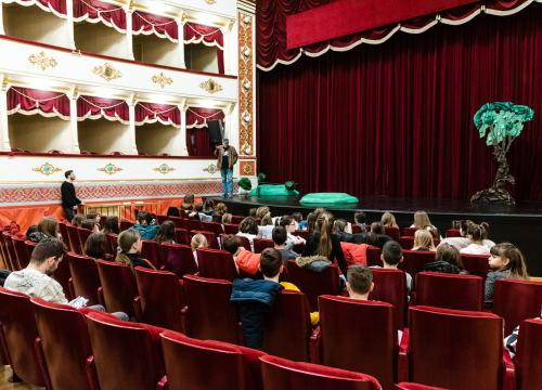 Fotografija 15 - Šibensko kazalište ima novu predstavu za djecu: 'Ovo je nastavak avantura zeke i vjeverice'