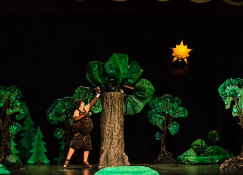 Fotografija 16 - Šibensko kazalište ima novu predstavu za djecu: 'Ovo je nastavak avantura zeke i vjeverice'