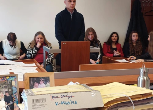 Fotografija 5 - Državna smotra simuliranih suđenja: 'Sutkinje pohvalile šibenske učenike, možda jednom postanu i suci'