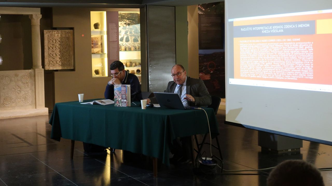 U muzeju predstavljena knjiga 'U potrazi za Višeslavovom krstionicom'