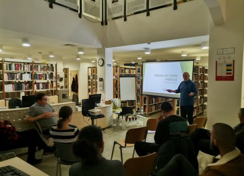 Profesor Ivica Barišić održao predavanje o obnovljivim izvorima energije