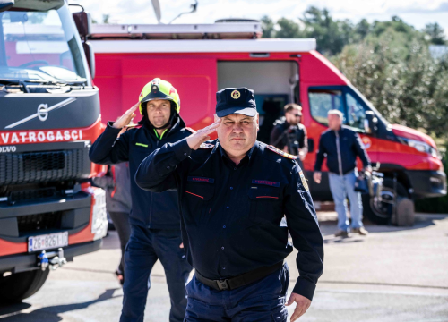 Fotografija 3 - U Vodicama predstavljeni rezultati projekta FIRESPILL: 'Kroz simulator plamenih udara u mjesec dana prošlo 220 vatrogasaca'