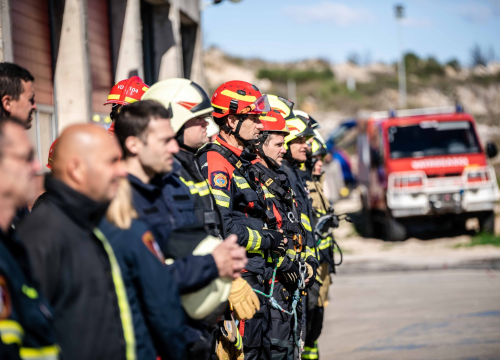 Fotografija 6 - U Vodicama predstavljeni rezultati projekta FIRESPILL: 'Kroz simulator plamenih udara u mjesec dana prošlo 220 vatrogasaca'