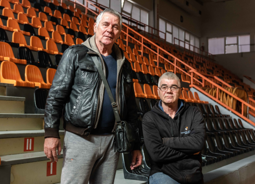 Fotografija 5 - Najvjerniji i najluđi navijači Bebi, Laki i Pele; zbog njih sljedeći tjedan Šibenski funcuti slave 40. rođendan