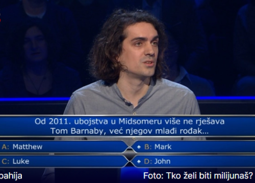 Šibenčanin Ante Spahija u Milijunašu: ' Zaslužili ste najveći pljesak naše publike'