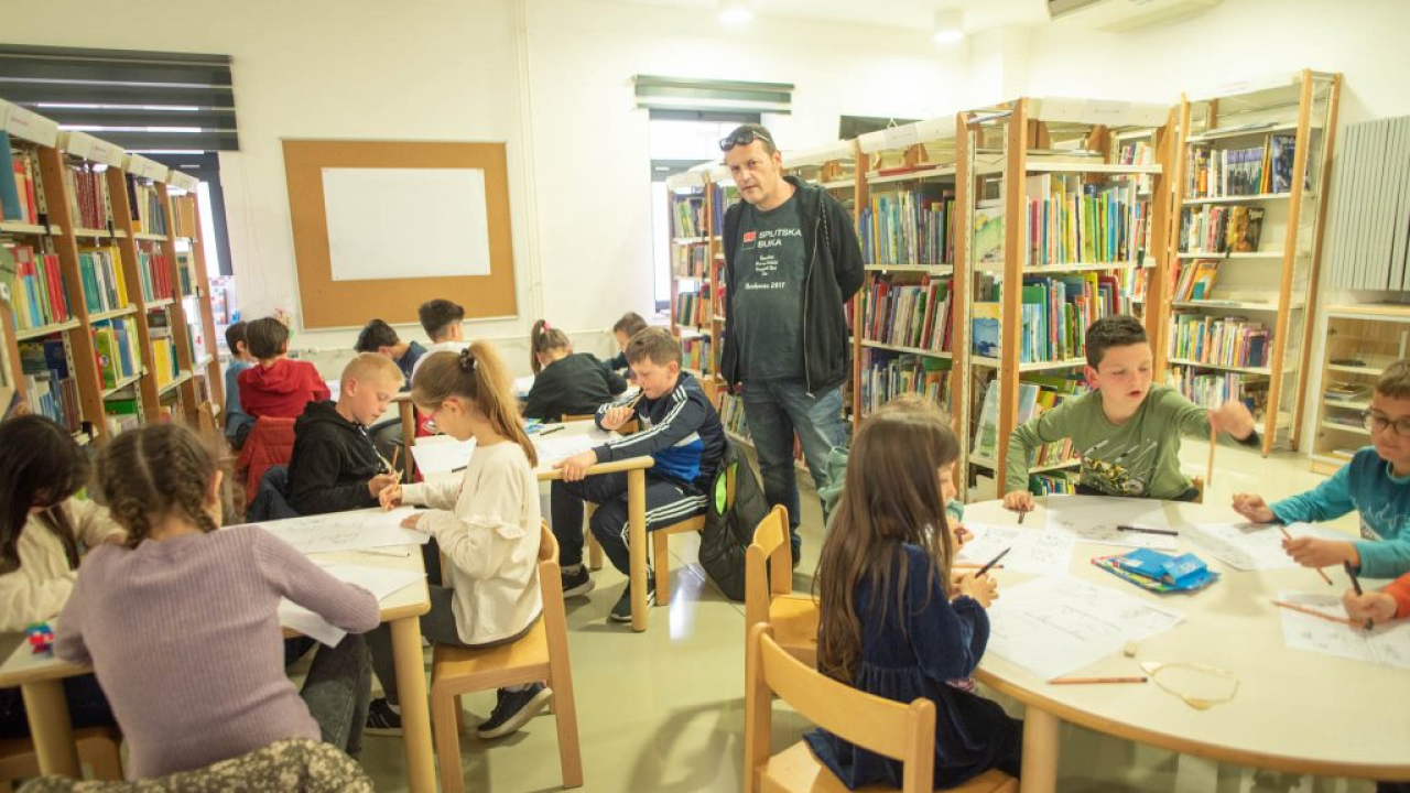 U knjižnici održana mala škola stripa