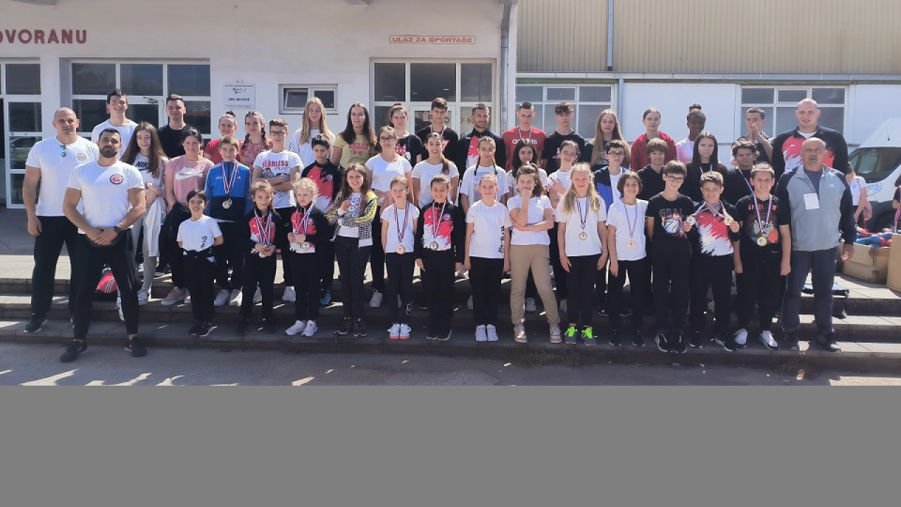 Gradski karate klubovi Šibenik 1066 i Šibenik uspješni u drugom kolu Dalmatinske lige