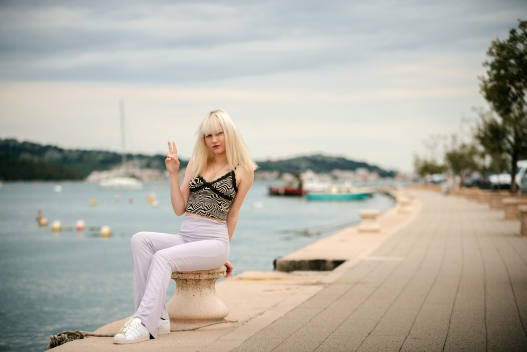 Franka Frkić mlada je trap glazbenica iz Tisnog: 'Traumatični trenutci bude mi inspiraciju'