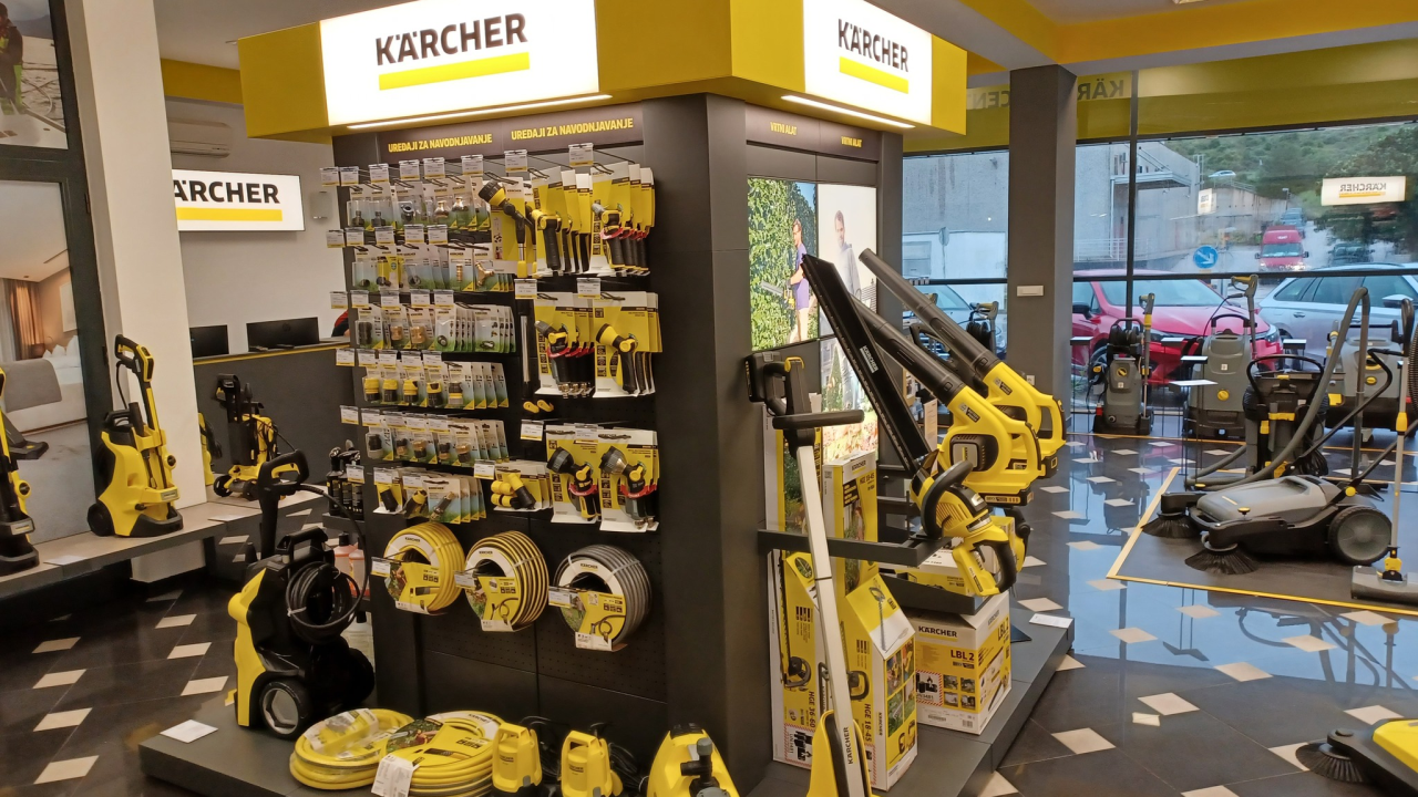 Otvoren je novi Kärcher Center Šibenik - Iskoristite 15 posto popusta na vrhunsku tehnologiju čišćenja!