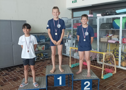 Fotografija 5 - Uspjeh Plivačkog kluba 'More': Do medalja doplivali Luna Kunčić, Mate Džepina i Petar Stegić