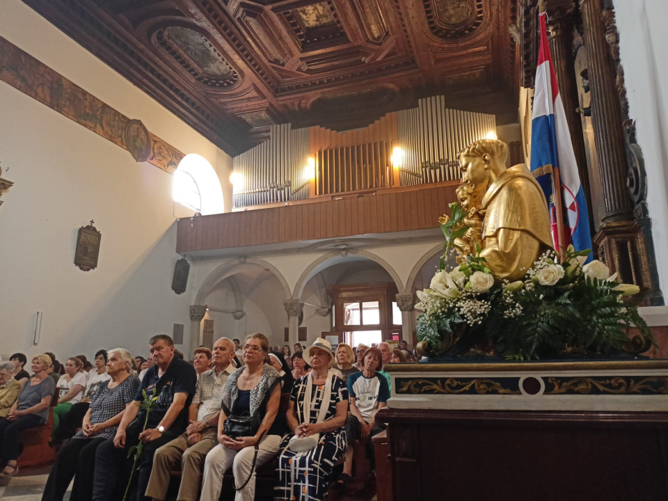 Blagdan sv. Ante proslavljen u crkvi sv. Frane u Šibeniku