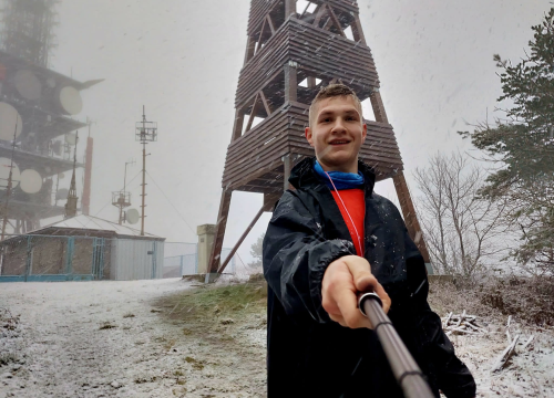 Fotografija 8 - Kninjanin Ivan Džepina obišao 158 hrvatskih vrhova, a na posljednjem je zaprosio djevojku