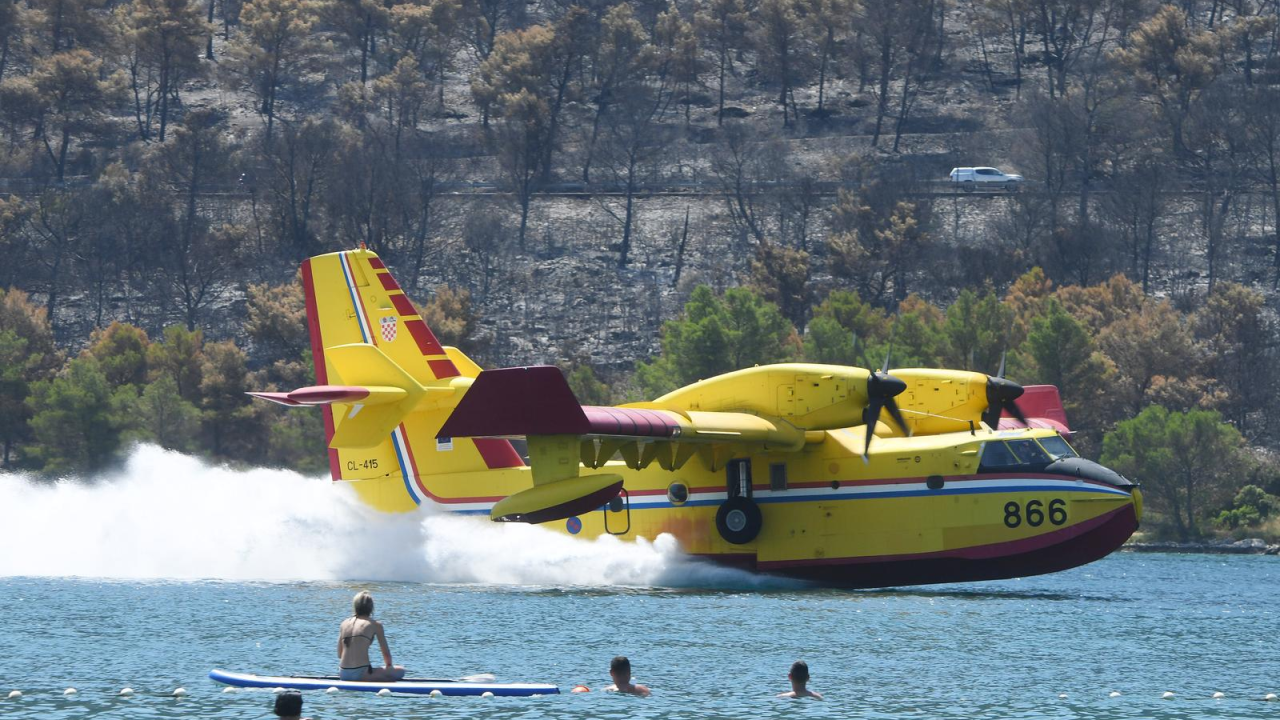 Požar kod Grebaštice pod kontrolom, Dukić: 'Sanacija je u tijeku'