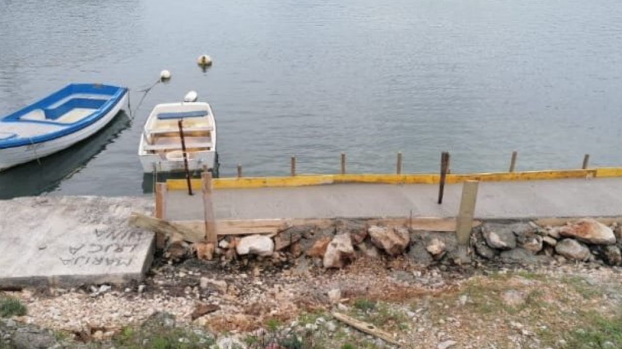 Bespravno sagrađena riva u Jadrtovcu: Grad Šibenik potvrdio da nije izdao koncesiju