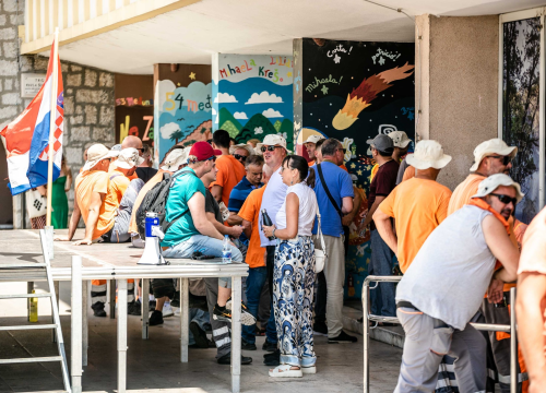 Fotografija 18 - Radnici Cesta Šibenik održali novi prosvjed: 'Župan uništava ovu tvrtku i ove ljude'