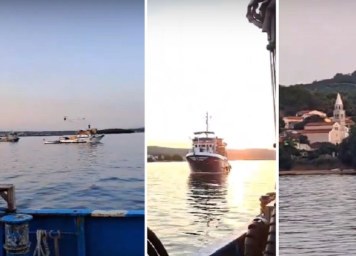 Ribari u Tkonu sirenama ispratili kolegu kojega je jahta ubila u Murterskom moru