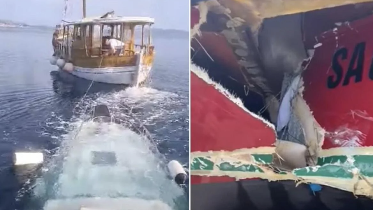 Gumenjak se kod Dugog otoka zabio u ribarski brod pa pobjegao, ozlijeđen član posade