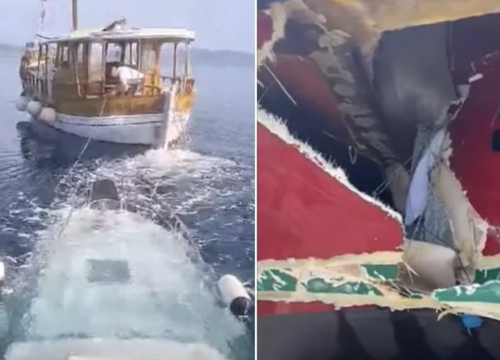 Gumenjak se kod Dugog otoka zabio u ribarski brod pa pobjegao, ozlijeđen član posade