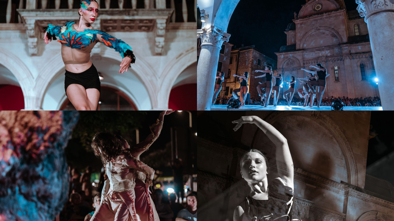 Šibenčani ovacijama pozdravili dolazak suvremenog plesa u njihov grad