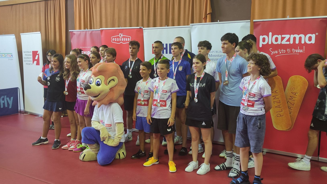 Zapažen rezultat šibenskih stolnotenisača na Sportskim igrama mladih