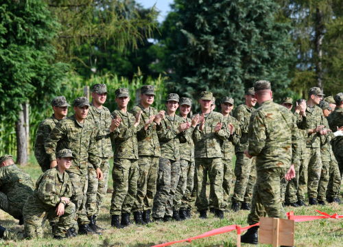 Fotografija 9 - Šibenčanka Tina Bura, najbolja ročnica generacije: 'Vojska je sada moj stil života!'