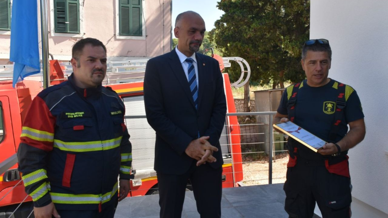 Otvorena nova zgrada Općine Bilice u kojoj su svoj dom našli i vatrogasci