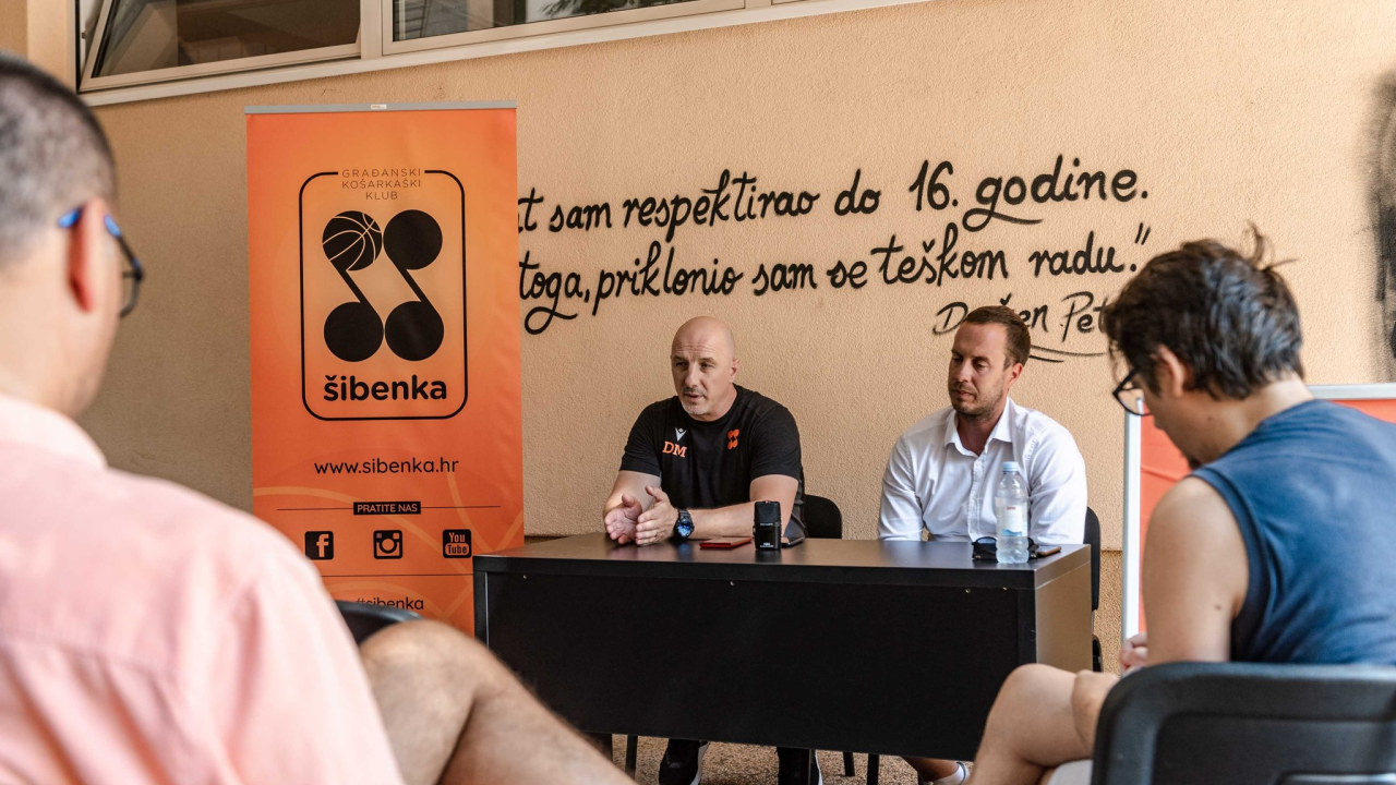 Ante Nakić i Damir Milačić pred novu sezonu: 'Šibenka je financijski i sportski stabilna'