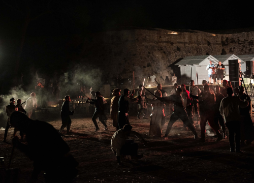 Fotografija 13 - Na Tvrđavi sv. Ivana upriličena 'Opsada Šibenika 1647.': Pogledajte kako je to izgledalo prije 376 godina