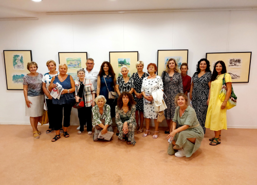 Otvorena izložba radova sa 7. likovne kolonije u Danilu