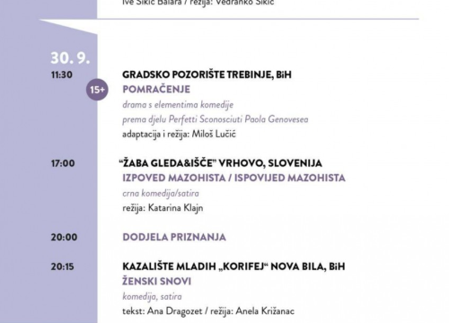 Fotografija 3 - Vodice domaćin 17. Međunarodnog festivala amaterskih kazališta