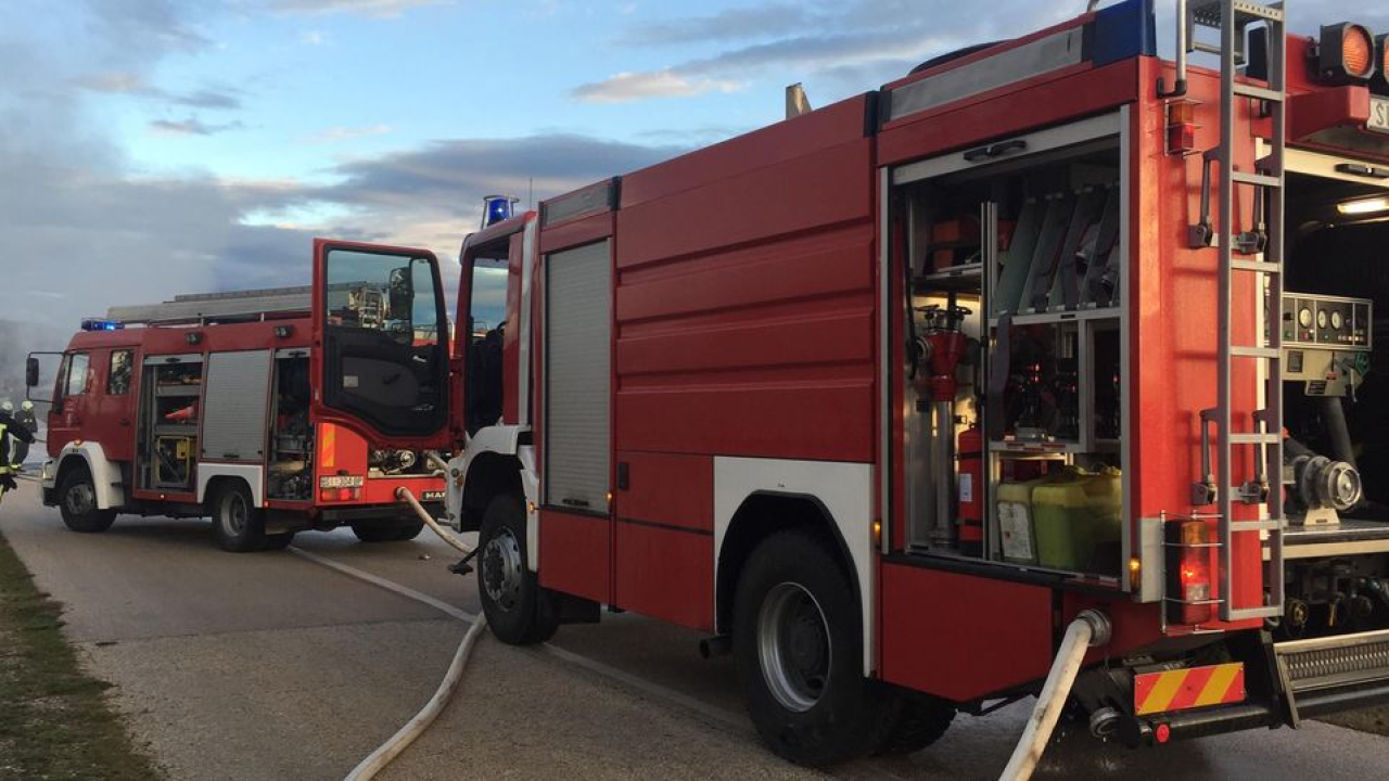 Vatrogasci na području županije gasili tri požara otvorenog prostora