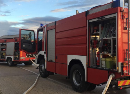 Vatrogasci na području županije gasili tri požara otvorenog prostora