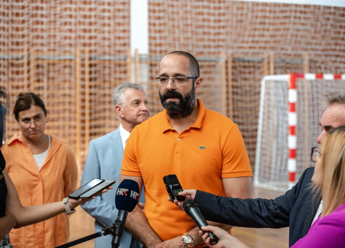 Fotografija 13 - Završeni radovi u sportskoj dvorani na Meterizama: 'Ona je dio strategije razvoja naše sportske infrastrukture'