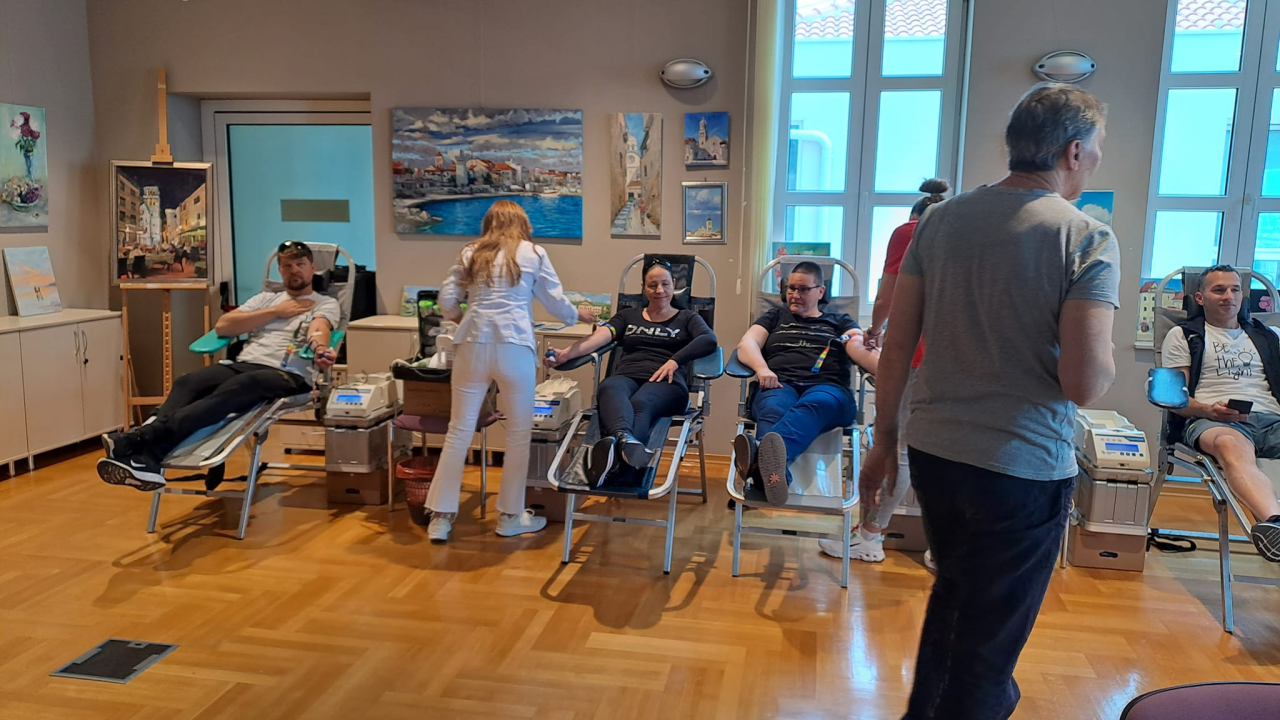 Darivanje krvi u Šibensko-kninskoj županiji: Crveni križ objavio termine za travanj