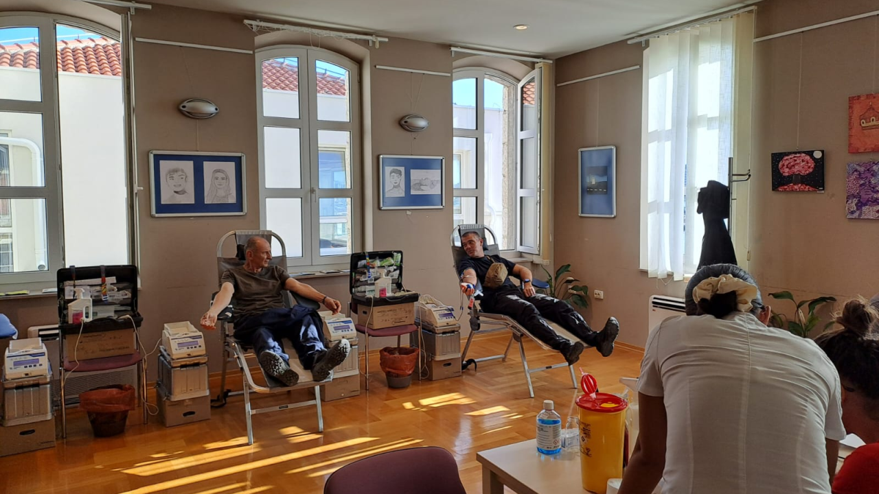 U Vodicama prikupljeno 40 doza krvi, sutra akcija darivanja u Kninu