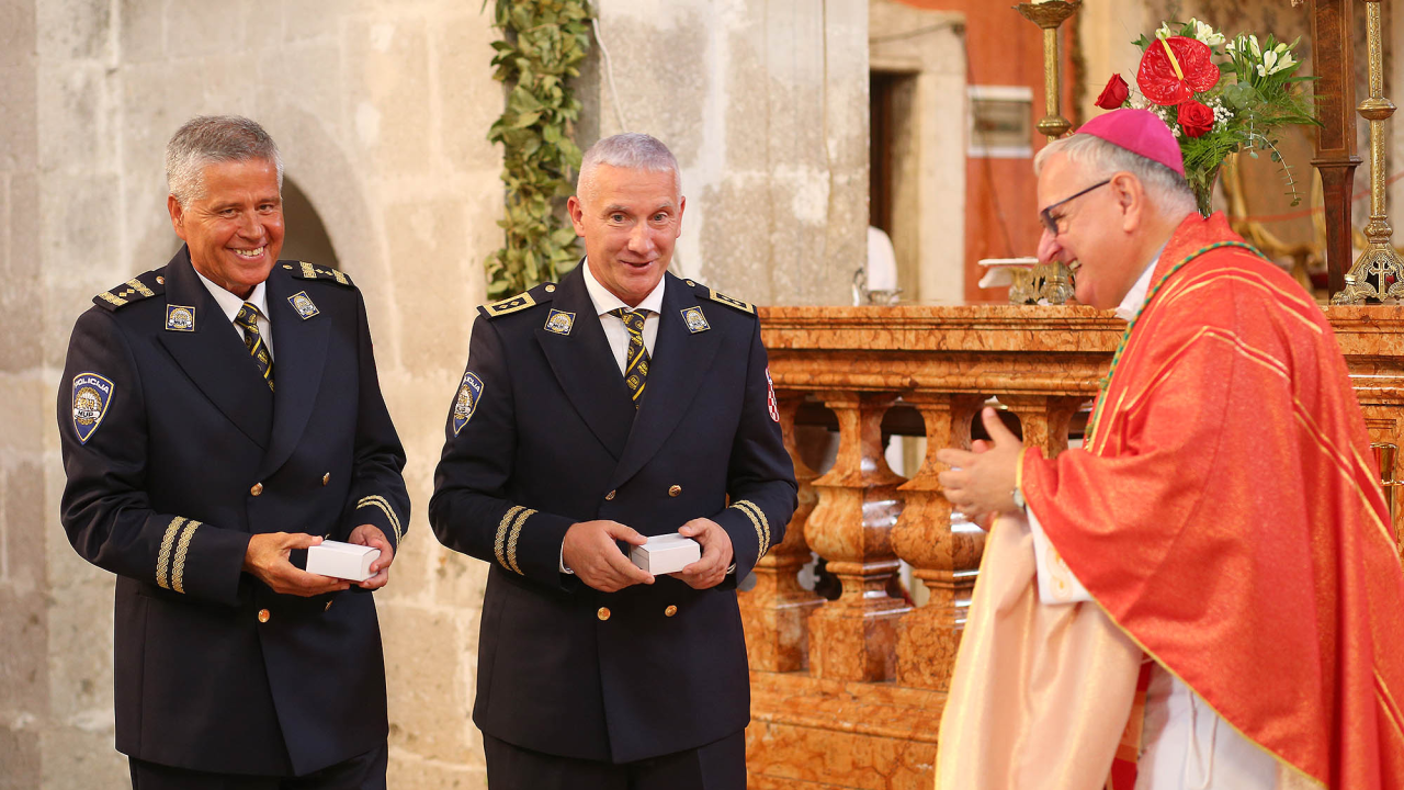 Proslavljen sveti Luka, nebeski zaštitnik Policijske uprave šibensko-kninske