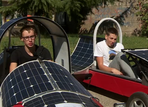 Dvoje kninskih učenika konstruirali auto i pobijedili na državnom natjecanju u Sisku!