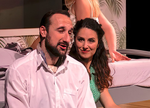 Fotografija 4 - 'Prijevara': Kreativan glumački ansambl na šibenskim kazališnim daskama