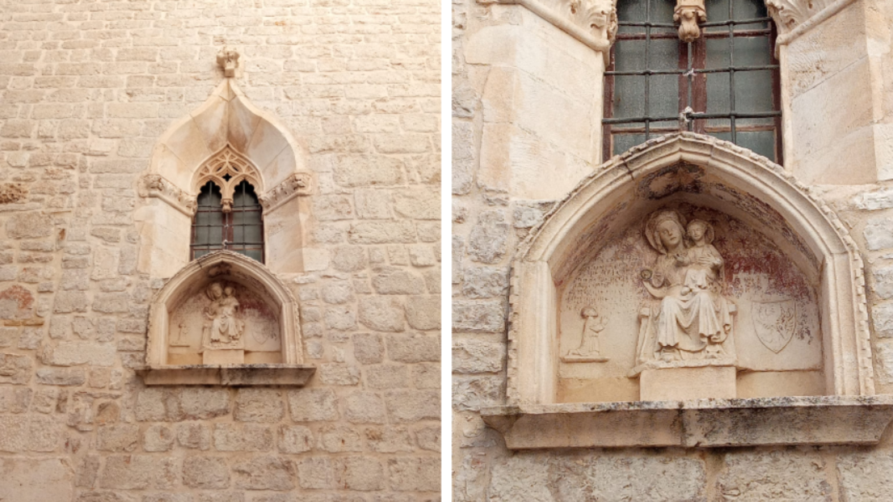 Liječnik Marko prvi je povijesno poznati šibenski pučanin koji je ostavio svoj portret i obiteljski grb