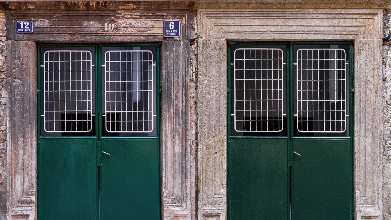 Društvo Juraj Dalmatinac obnovilo renesansno-barokni portal u Ulici don Krste Stošića