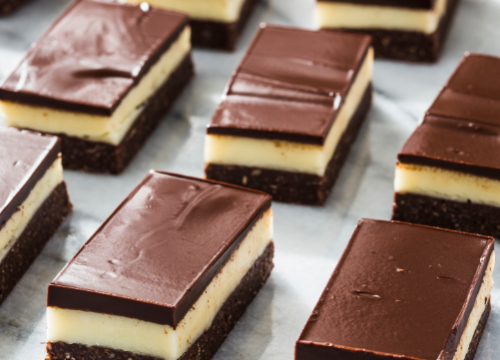 Kanadske kocke od čokolade i vanilije za koje vam ne treba pećnica