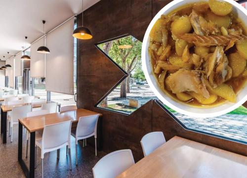 Bakalar u ponudi petkom u menzi na Baldekinu