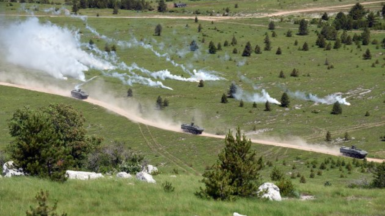 Aktivan prosinac na vojnom poligonu 'Josip Markić' kod Knina