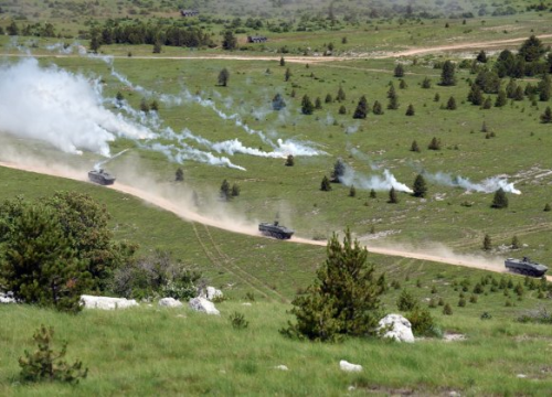 Aktivan prosinac na vojnom poligonu 'Josip Markić' kod Knina