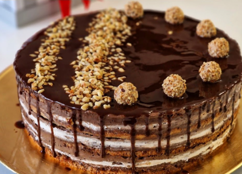 Jednostavna, klasična i fina torta od lješnjaka i čokolade