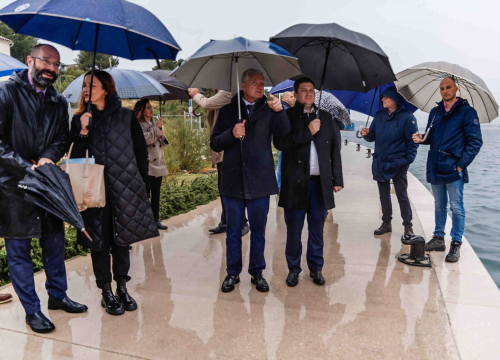 Ministar Butković obišao gradilišta lučkih projekata u županiji: Nazočio i svečanom otvorenju komunalne luke Skradin