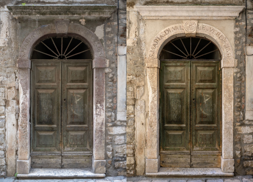 Društvo Juraj Dalmatinac obnovilo portal iz 1851. godine u kompleksu Nove crkve