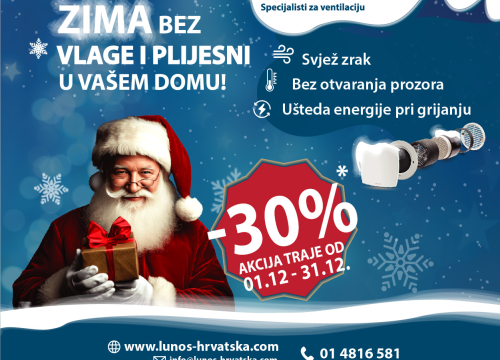 Fotografija 8 - Iskoristite popust od 30 posto na Lunos ventilacijske sustave!
