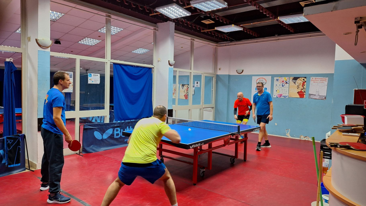Zlarinski Papentaš pobjednik je jesenskog dijela stolnoteniske rekreativne lige